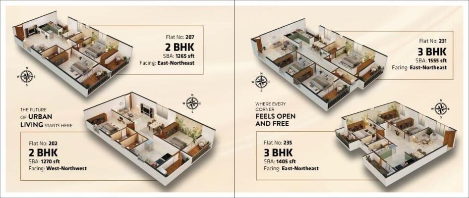 3 BHK Flat in Kadugodi, Bangalore