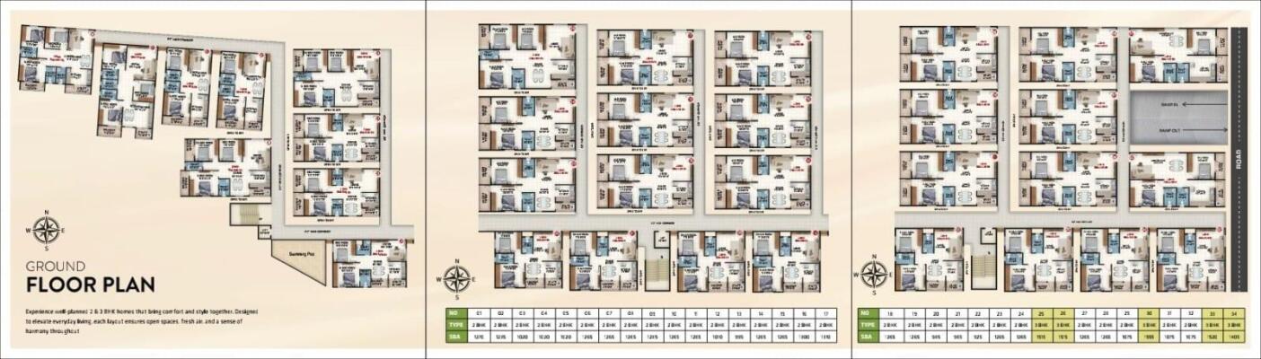 3 BHK Flat in Kadugodi, Bangalore