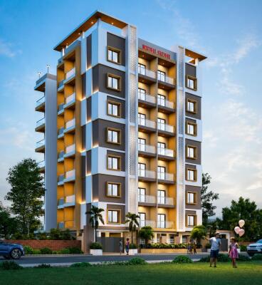 2 BHK Flat in Zingabai Takli, Nagpur